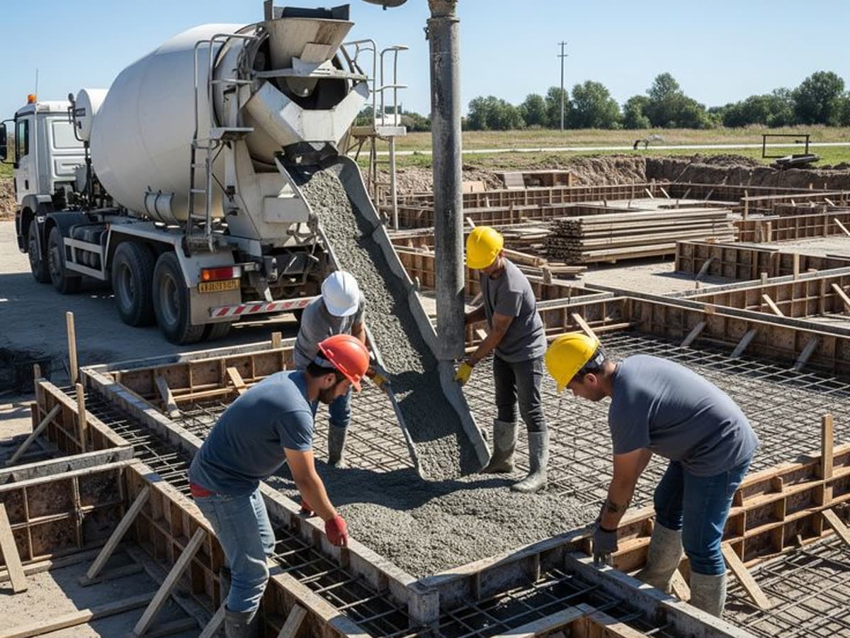Concrete & Masonry business at work