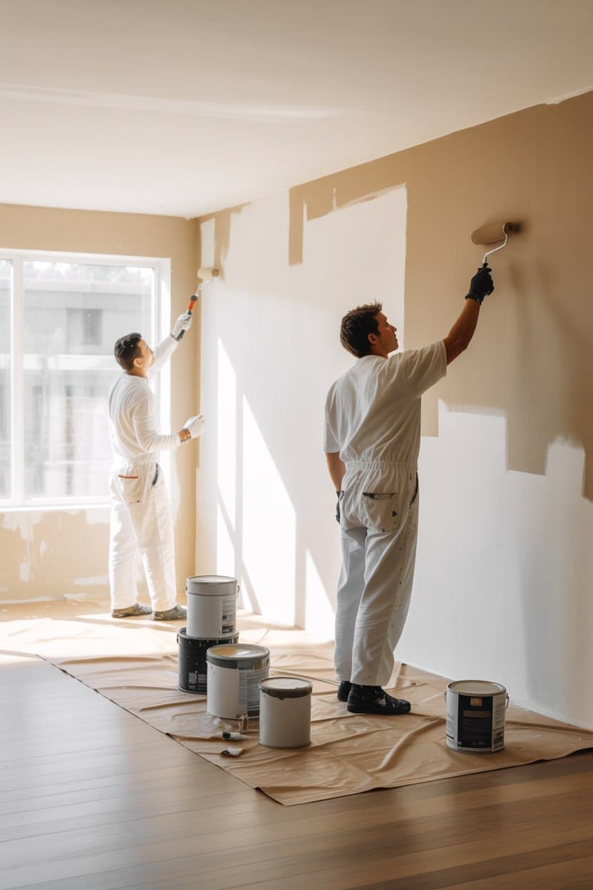 Painters business at work