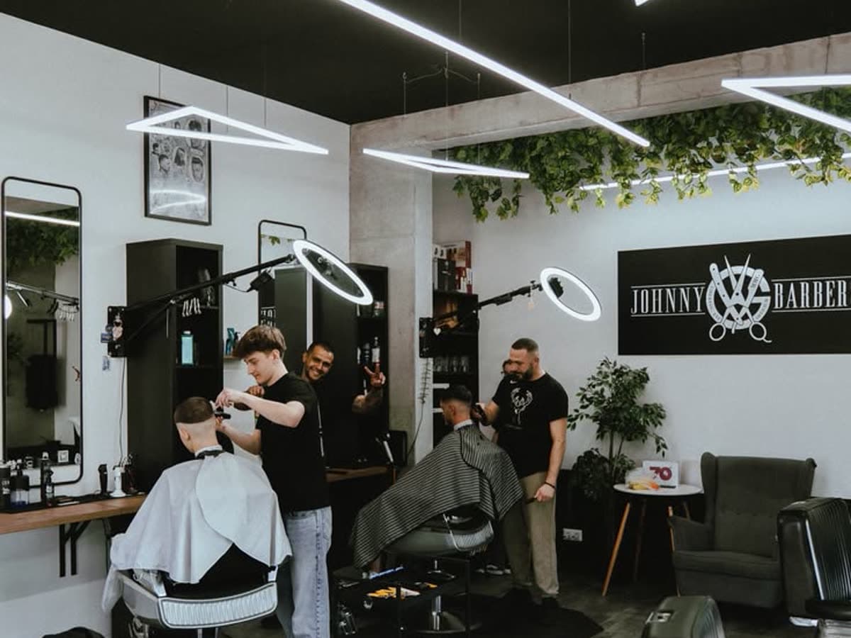 Salons & Barbers business at work